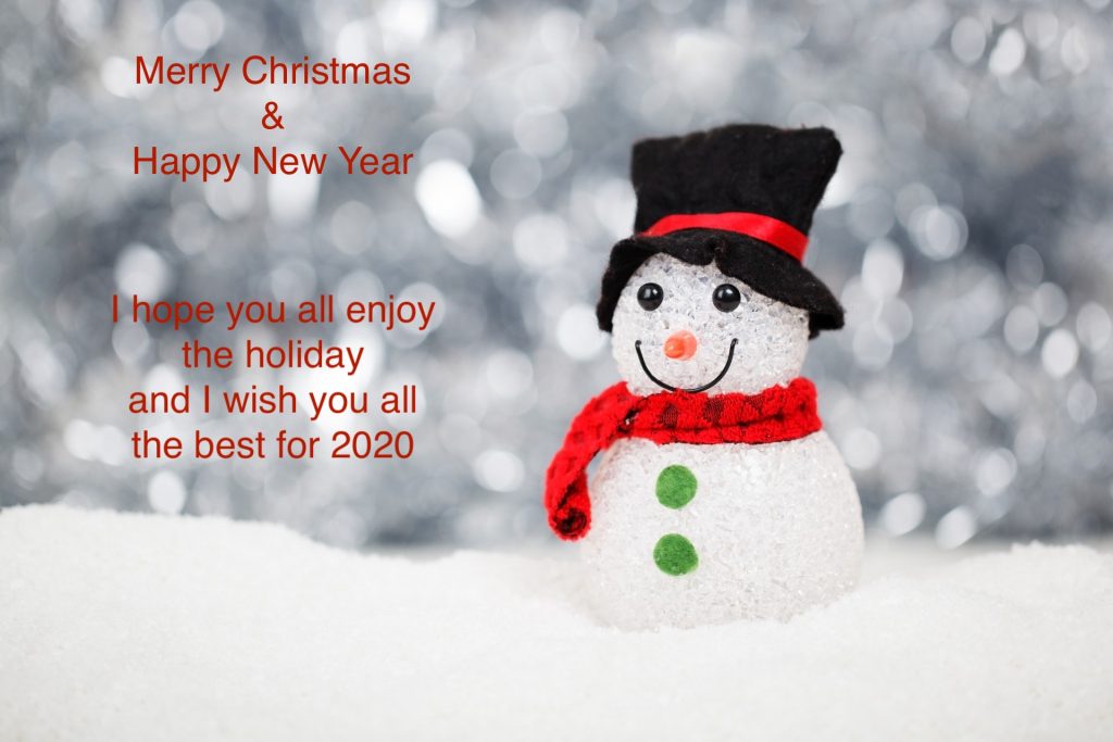 Merry Christmas and Happy New Year